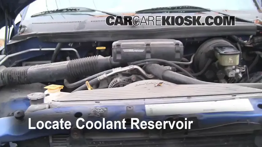 1997 Dodge Ram 2500 5.9L V8 Standard Cab Pickup Coolant (Antifreeze) Flush Coolant